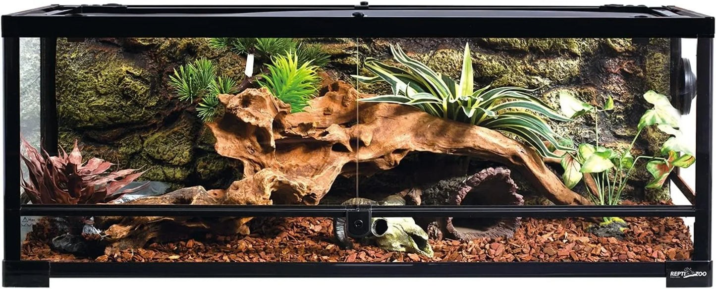 Hign-concerned Front Opening Glass Reptile Tank Terrarium