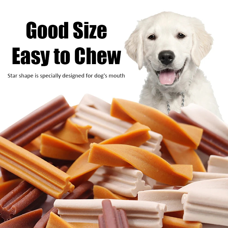 Dog Teething Sticks Mixed Flavor Tooth Cleaning Bone