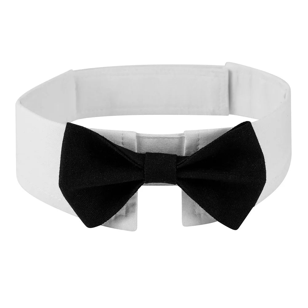 Sucado Adjustable Dog Cat Formal Necktie Tuxedo Bow Tie