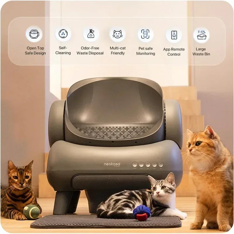 Hign Concerned M1 Self Cleaning Cat Litter Box App Control