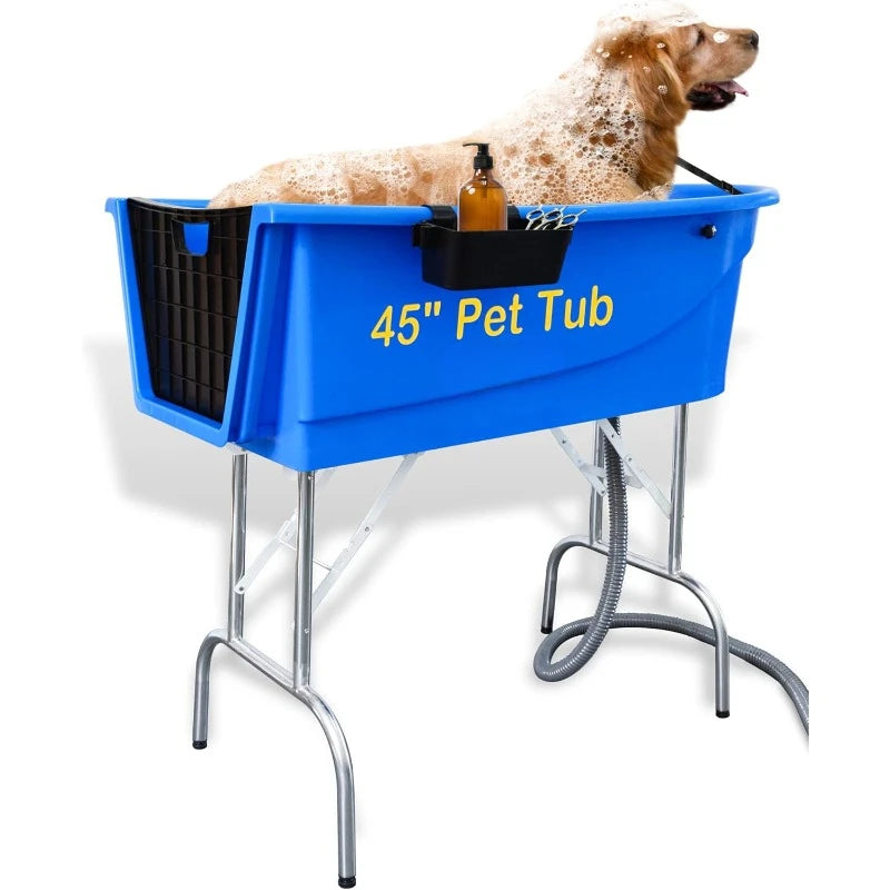 Pet Grooming Bathtub Dog Wash Station Heavy Duty Bathing Tub