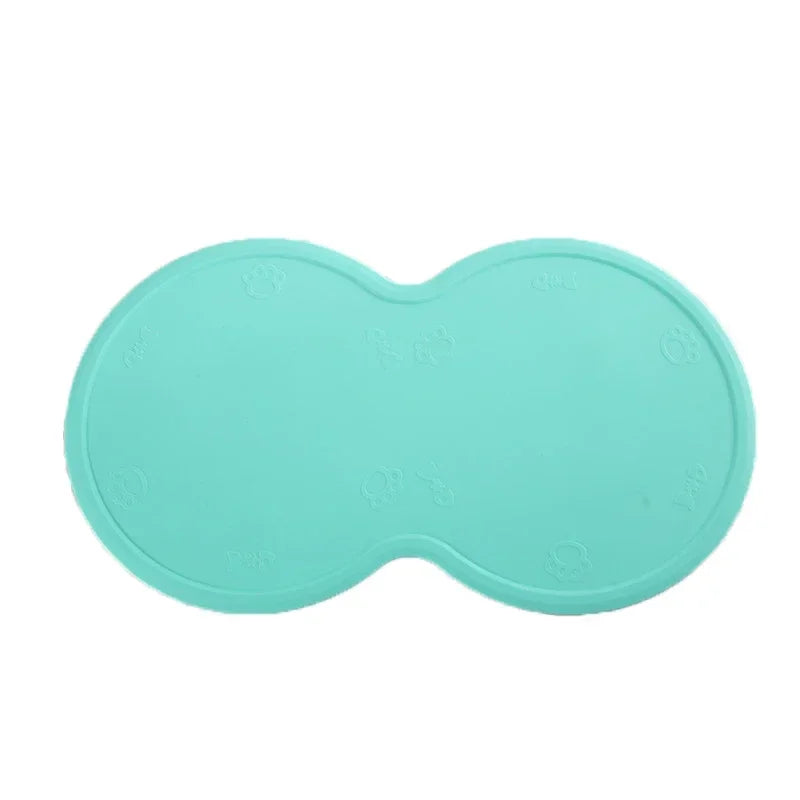 Hign Concerned Pet Feeding Mat Cloud Shape Silicone Bowl