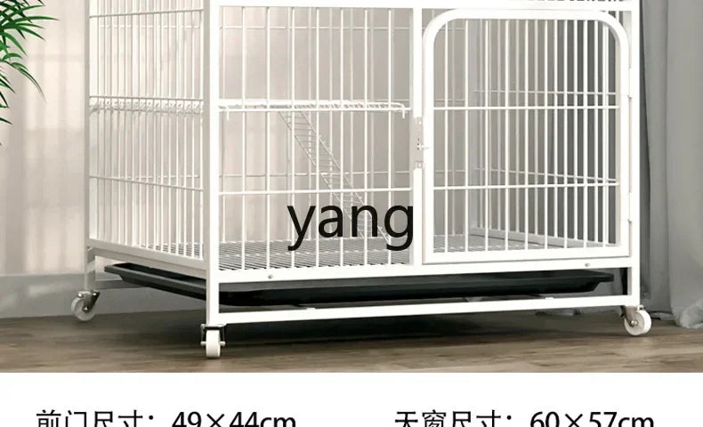 Hign Concerned CX Cat Cage Indoor Villa Two Floors Cat Nest