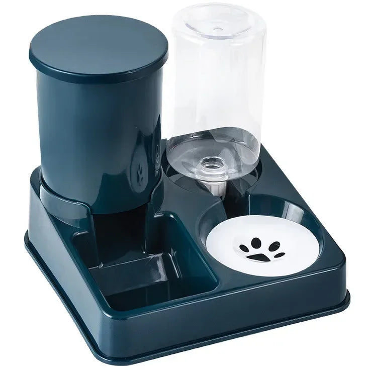Hign-concerned Automatic Cat Feeder Water Dispenser 2 In 1