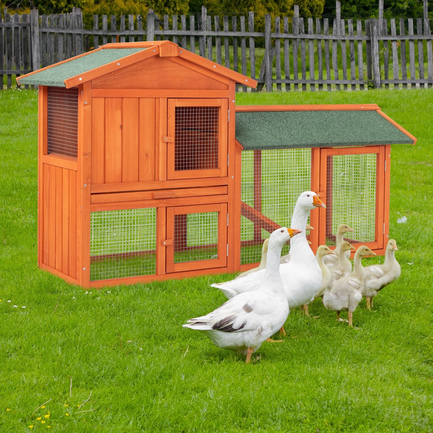 Guangdong Wooden Chicken Coop Hen House Rabbit Hutch