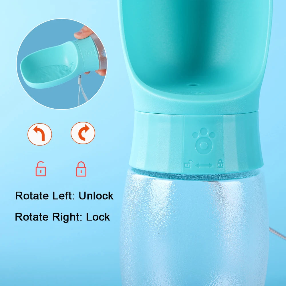 Holapet Portable Dog Water Bottle With Leakproof Dispenser